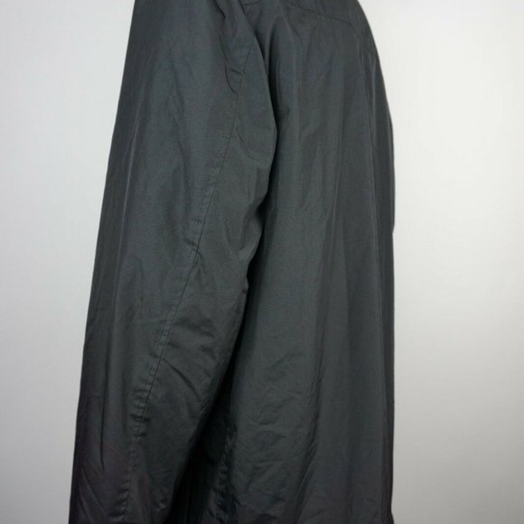 Express Men's Coat Jacket Black Hooded Size XL - Picture 6 of 11